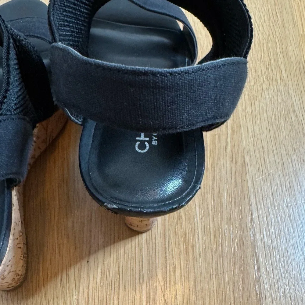Charles by CHARLES DAVID Wedge Platform Espadrille Sandals - Picture 7 of 8